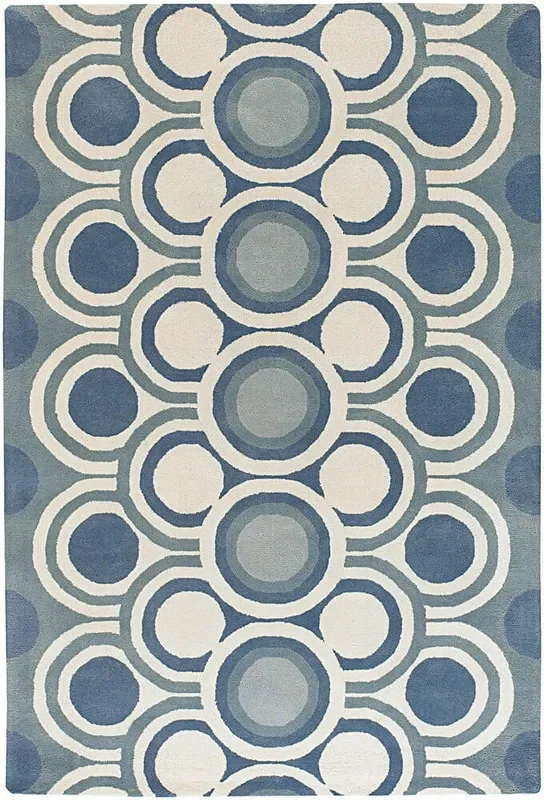 Chandra Fresca fre-4529 Blue Rugs