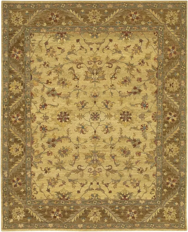 Chandra Kamala Kam1502 Gold / Brown / Beige / Green Rugs