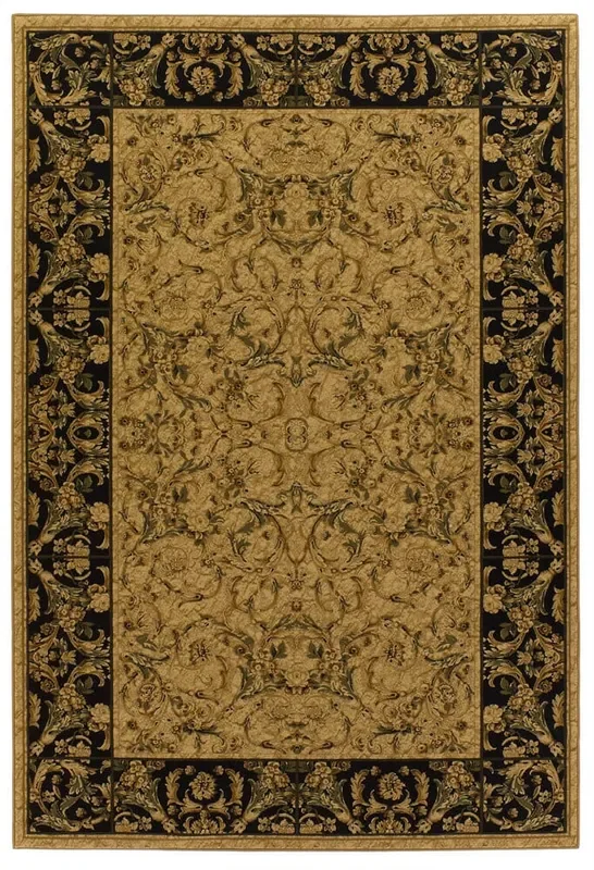 Chandra Laurel Lau22102 Black / Gold / Green / Brown Rugs