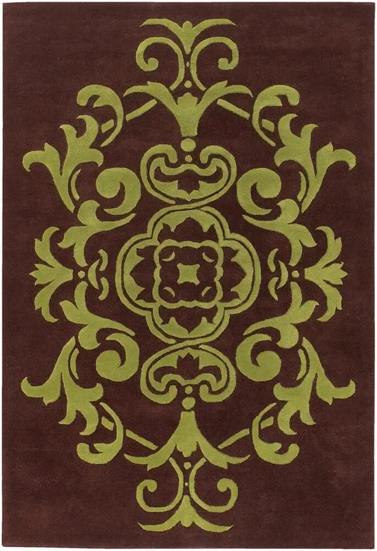 Chandra Venetian ven-6003 Burgundy Rugs