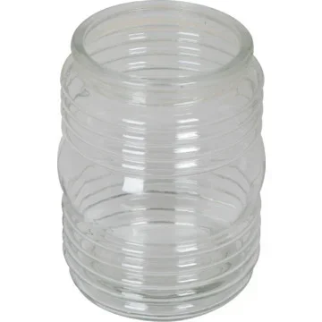 Clear Jelly Glass 4-1/2H 3-1/4″ Fitter Pack of 4