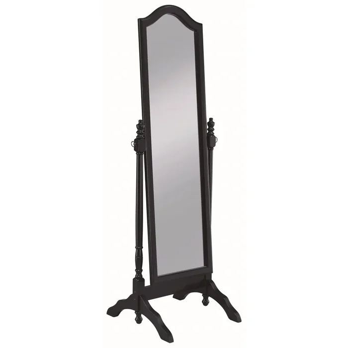 Coaster Furniture Cabot 950801 Wood Adjustable Full Length Cheval Mirror – Black