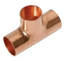 Copper Tee – 1-1/2″ x 1-1/2″ x 1/2″