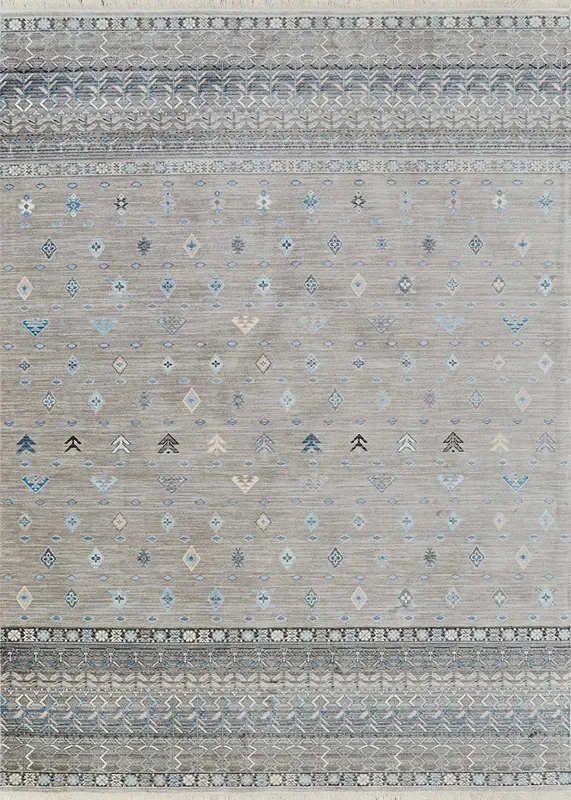 Couristan Halli Gabbeh H725/2001 Platinum Rug