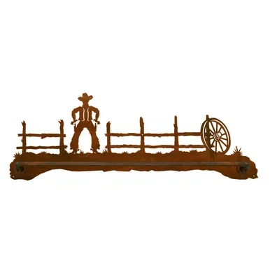 Cowboy Towel Bar – 27 Inch