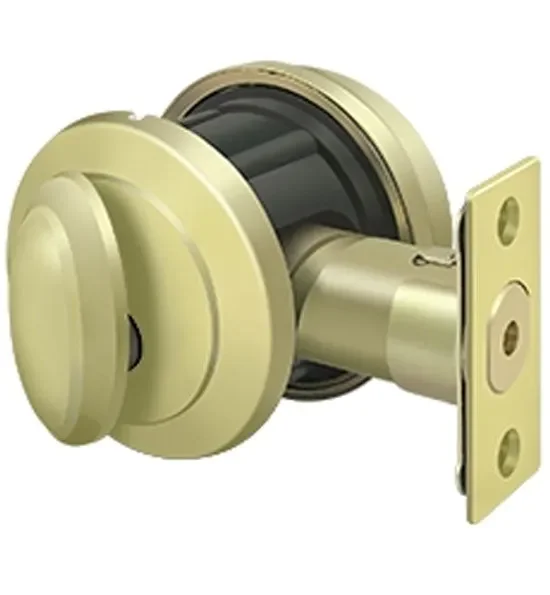 Deltana Low Profile Port Royal Deadbolt Lock Grade 2