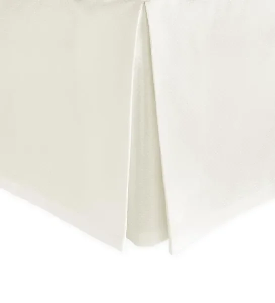 Diamond Pique Full Bed Skirt