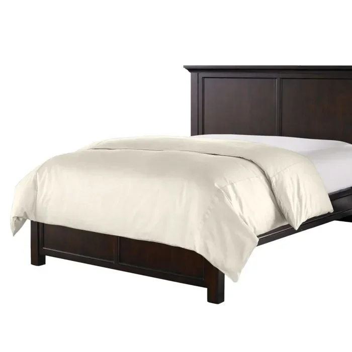 Duvet Cover in Lush Linen – Antique White