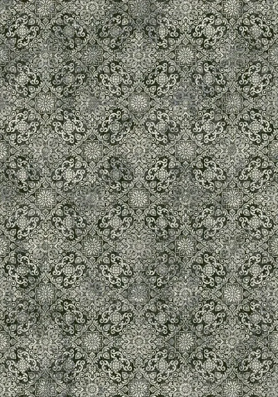 Dynamic Rugs Ancient Garden 57162 Steel Blue Rugs