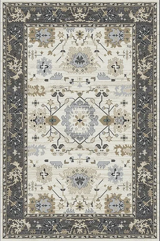 Dynamic Rugs Yazd 8531 Ivory / Grey Rugs