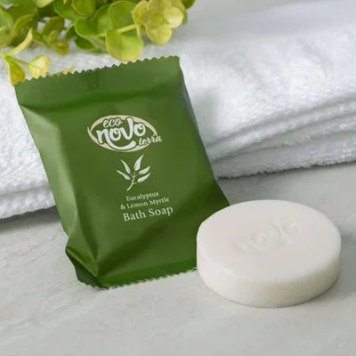Eco Novo Terra Eucalyptus & Lemon Myrtle Face & Body Soap Bar 1.41 oz. – 300 Pack