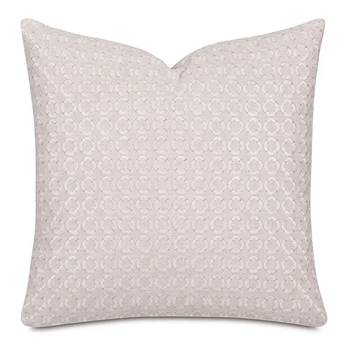ELSIE EMBROIDERED DECORATIVE PILLOW