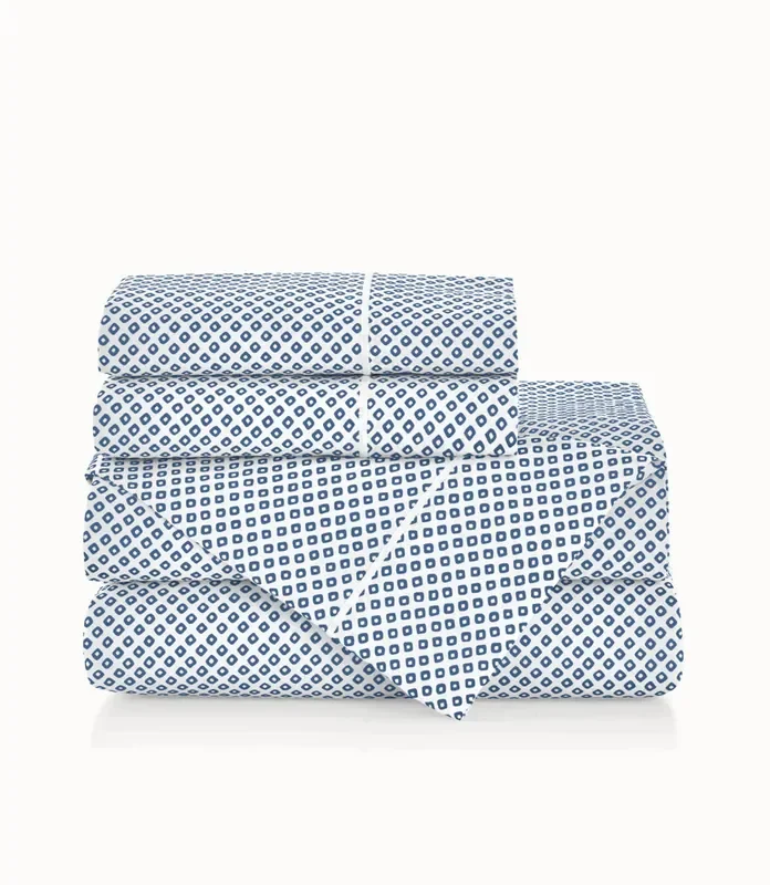 Emma Printed Sateen Twin Sheet Set