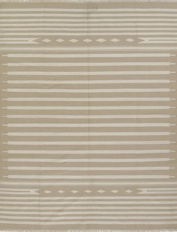 Erin Gates by Momeni Thompson Billings Beige Hand Woven Wool Area Rug