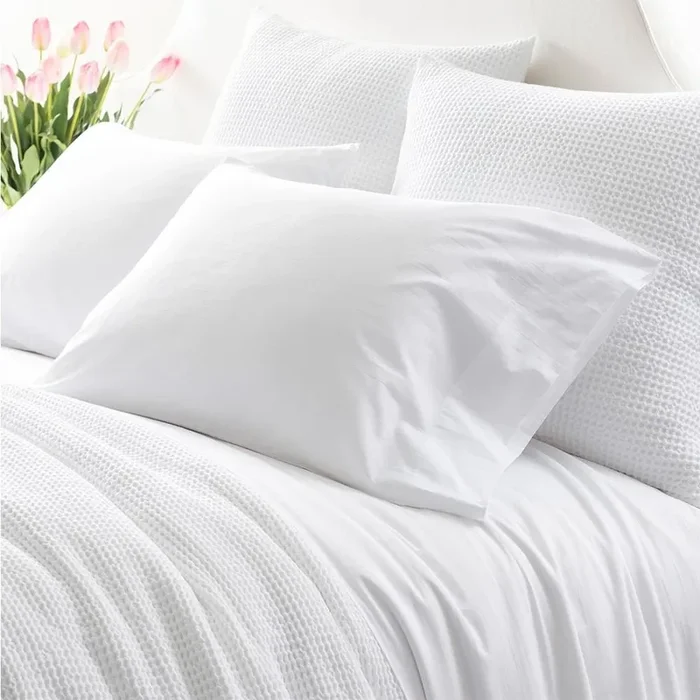 Essential Percale Standard Pillowcase- Pair