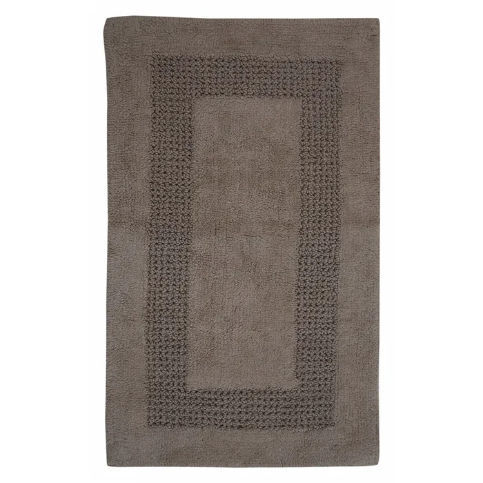 Extremely Absorbent Cotton Bath Rug 24″ x 40″ Stone by Perthshire Platinum Collection