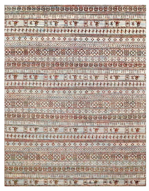 Fairisle Handwoven Contemporary Rug, J69024