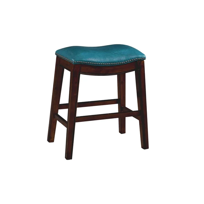 Fiesta 24″ Backless Counter Height Stool in Blue