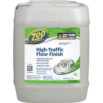 Floor Finish, 5 Gallon Zep High Traffic
