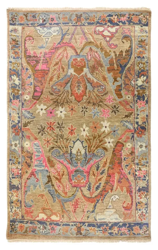 Garous Bijar Handwoven Tribal Rug, J77095