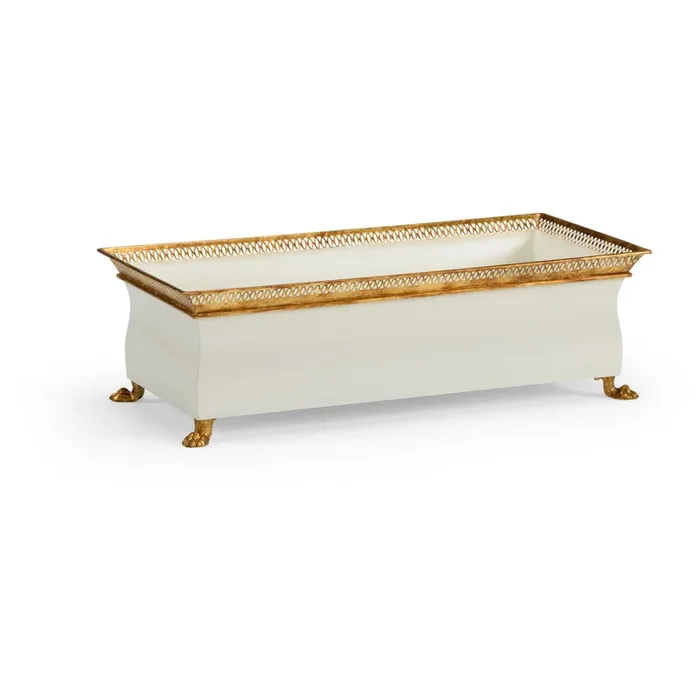 “Gilded Elegance” Planter Bucket Cachepot