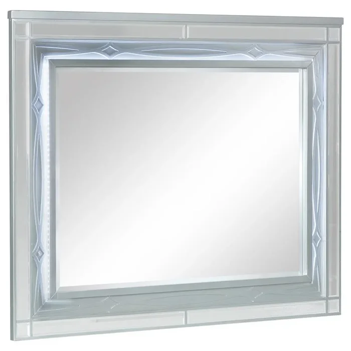 Gunnison – Dresser Mirror – Silver Metallic