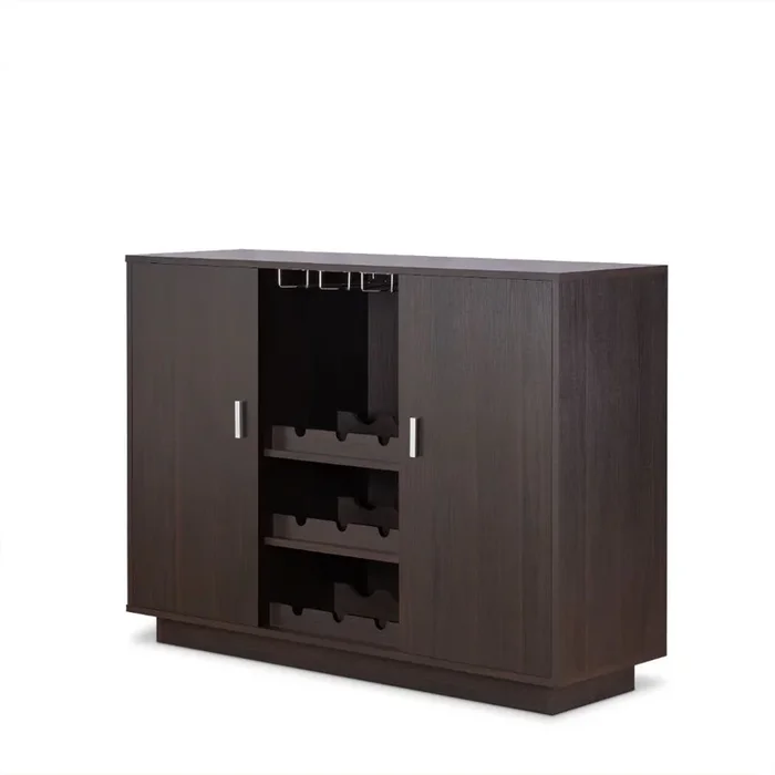 Hazen – 35″ Wine Cabinet – Espresso