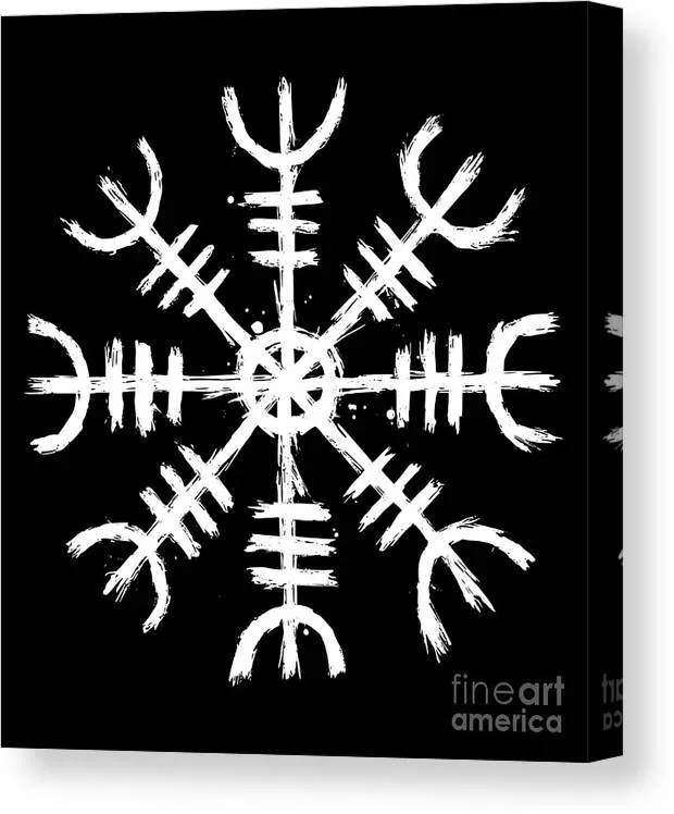 Helm of Awe Canvas Print