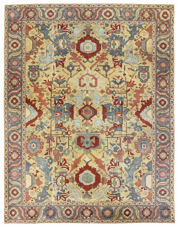 Heriz Handwoven Tribal Rug, J43563