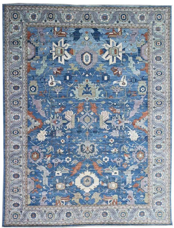 Heriz Handwoven Tribal Rug, J73897