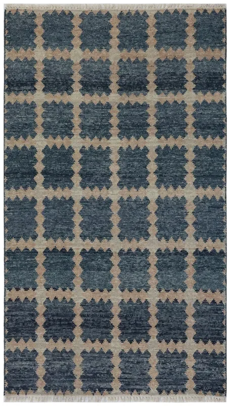 Hooked Handwoven Transitional Rug, J78199