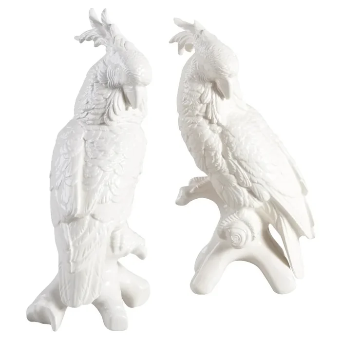 Italian Avian Glam Figurines (Pair)