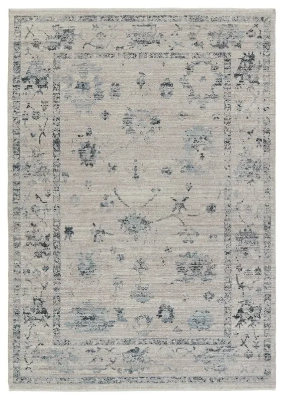 Jaipur Adelaide By Label J Adelaide Lei01 Blue/Gray Rug