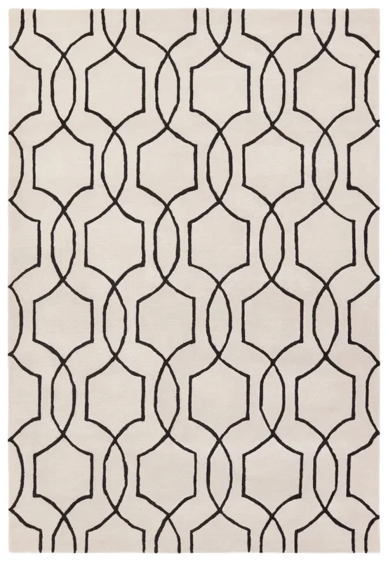 Jaipur City Arae Ct123 White/Black Rug