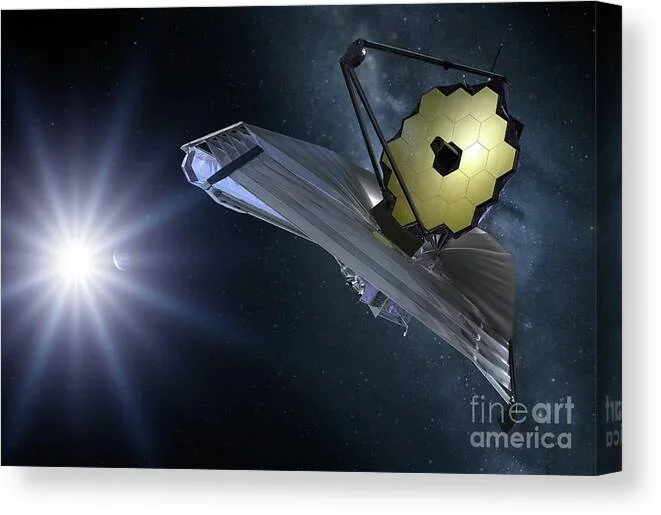 James Webb Space Telescope #1 Canvas Print