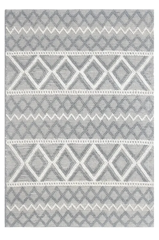 KAS Chloe 7725 Boho Grey/Ivory Rug