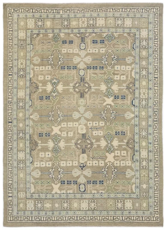 Khotan Handwoven Traditional Rug, J80486