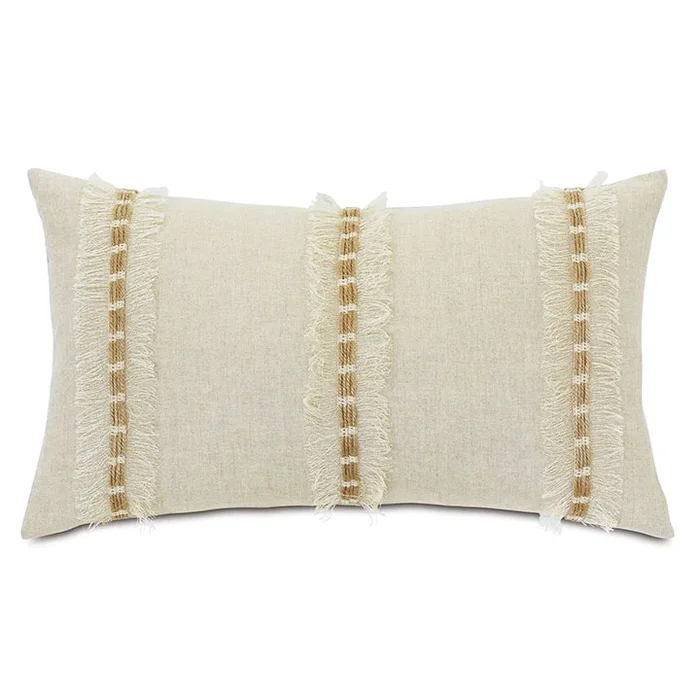 KIMAHRI FRINGE DECORATIVE PILLOW