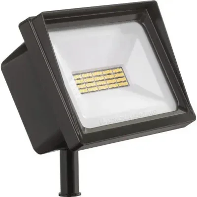 Lithonia Lighting QTE LED Floodlight – Knuckle Mount – Dark Bronze