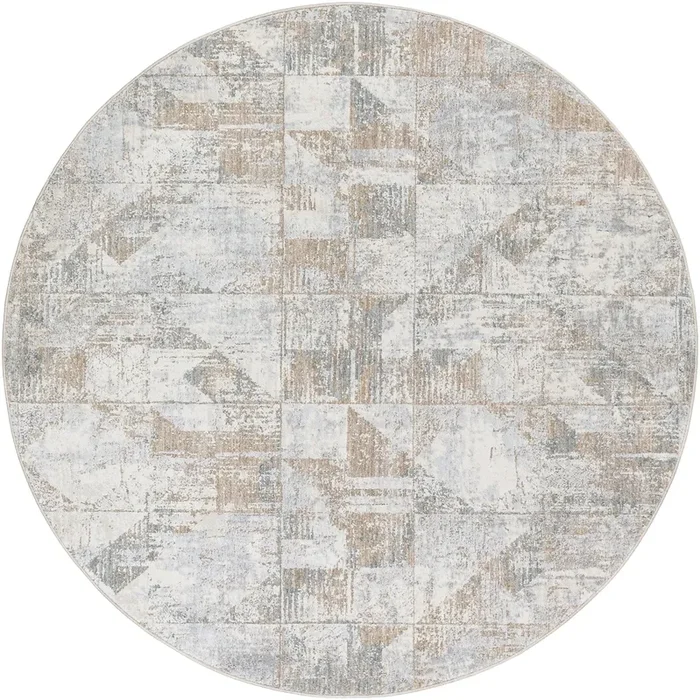 Livabliss Brunswick Bwk-2324 Cream, Light Slate, Blue, Olive, Seafoam, Taupe Rug