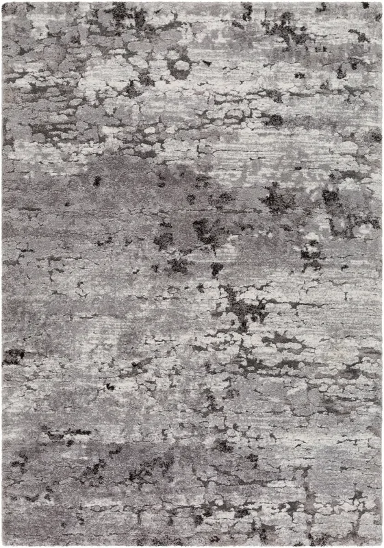 Livabliss Tuscany Tus-2310 Medium Gray, Charcoal, Black, Ivory Rugs