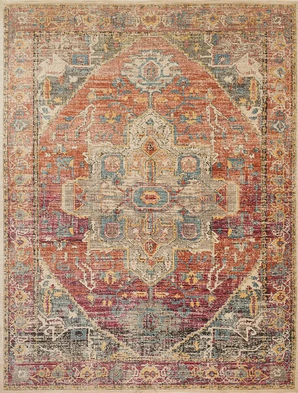 Loloi Javari Jv-08 Berry / Sunrise Rugs