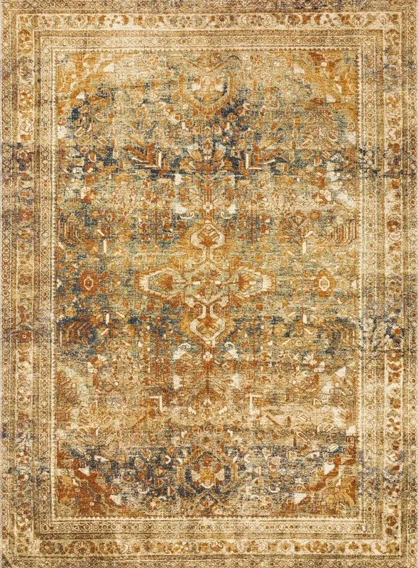 Loloi Sebastian Seb-04 Lagoon/Spice Rugs