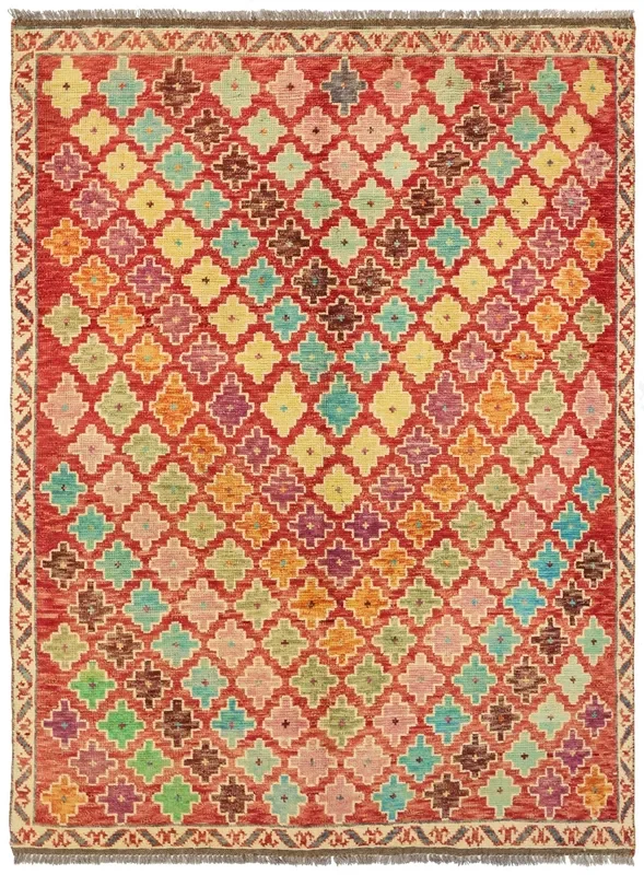 Maimana Handwoven Tribal Rug, J79500