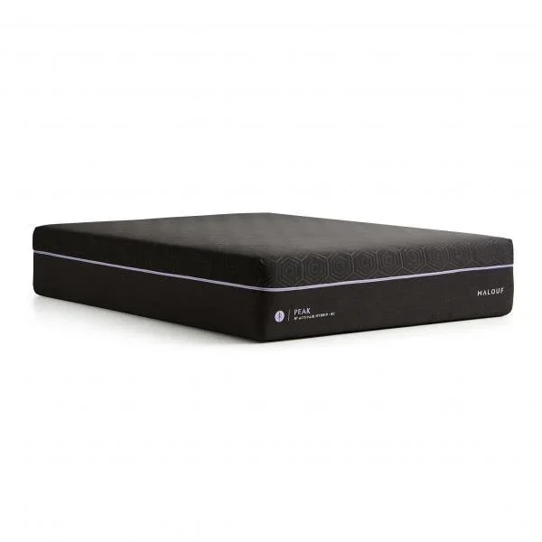 Malouf Peak 14″ ActivAir™ Hybrid Mattress + HyperChill™ Cover (King)