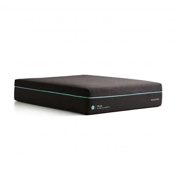 Malouf Peak 14″ CoolSync™ Hybrid Mattress + HyperChill™ Cover (Full)