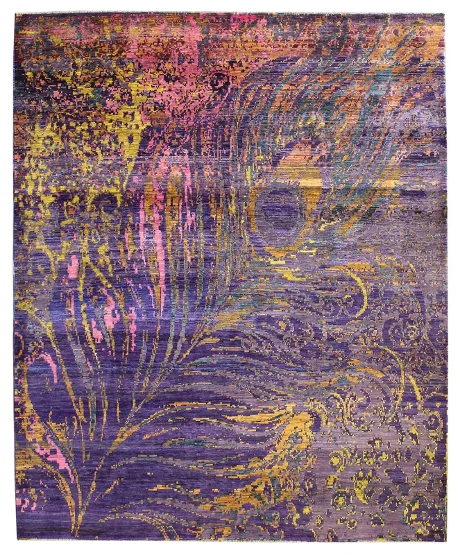 Modern Handwoven Contemporary Rug, J53140