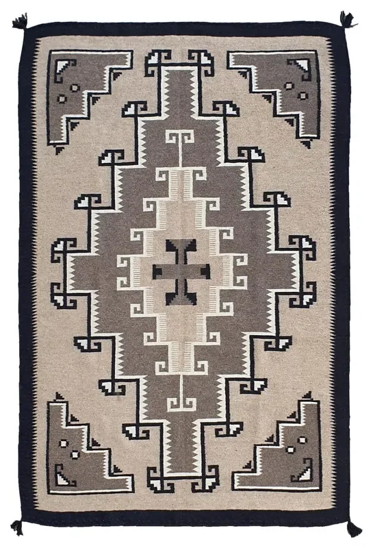 Navajo Design Tribal Rug, J80068