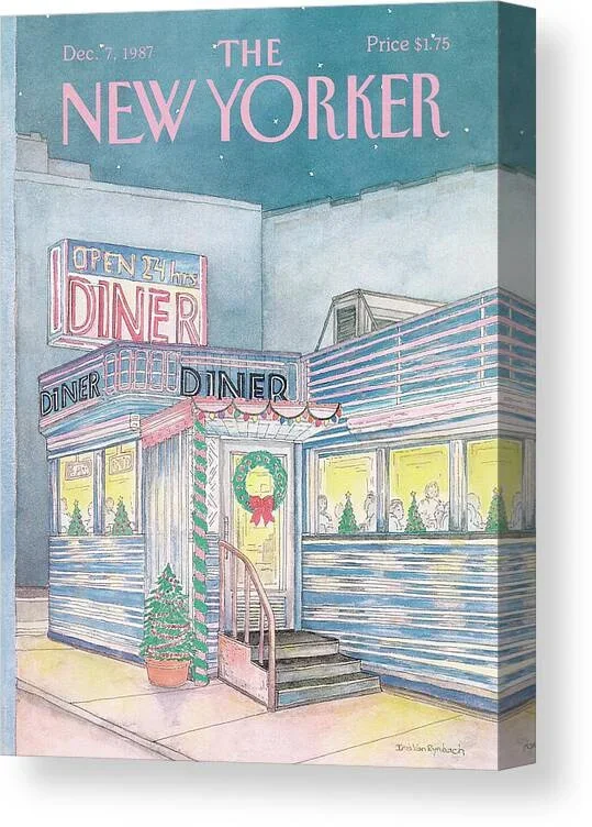 New Yorker December 7th, 1987 Canvas Print