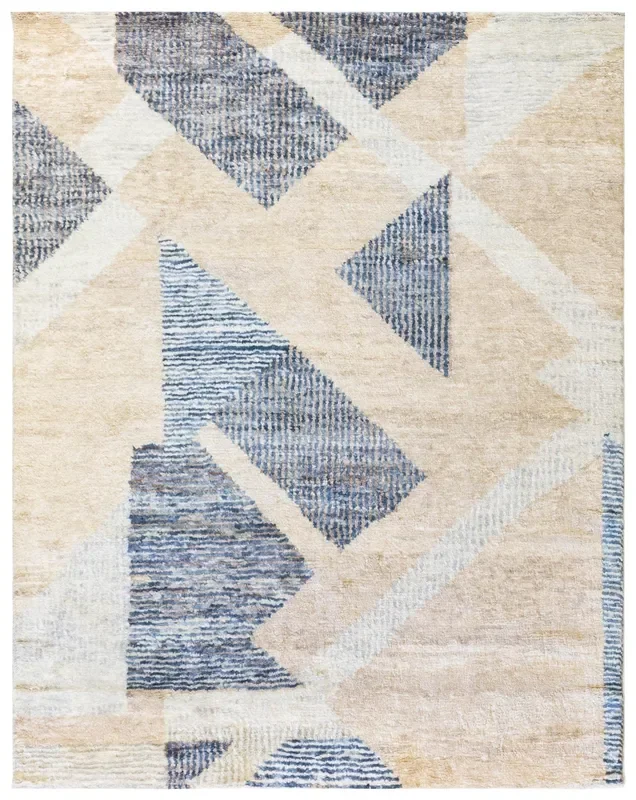 Nordic Handwoven Contemporary Rug, J78869